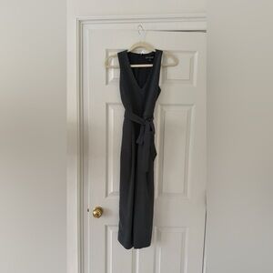 Elegant Black and White Polka Dot jumpsuit